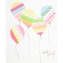 Was And Now - Typo - crafty birthday - Party balloons