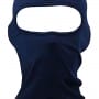 Was And Now - Blue Plain Covered Half Face Ski Mask