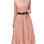Was and Now - Fashion Clothing - Delightful V Neck Skater Dress