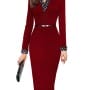 Was and Now - Fashion Clothing - Ol Dot Remarkable Bodycon Dress