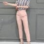 Was and Now - Fashion Clothing - Basic Striped Blouse And Pants