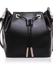 Was and Now - Fashion Clothing - Drawstring Graceful Stylish Pu Shoulder Bags