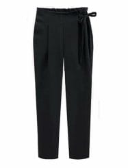 Was and Now - Fashion Clothing - Plain Bowknot Exquisite Casual Pants