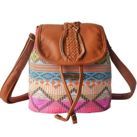Was and Now - Fashion Clothing - Printed Concise Canvas Crossbody-bags