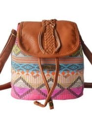 Was and Now - Fashion Clothing - Printed Concise Canvas Crossbody-bags