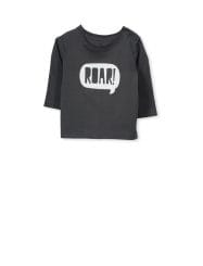 Was And Now - Cotton On Kids - michael long sleeve tee - Graphite grey/roar