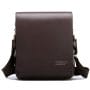 Was and Now - Fashion Clothing - Casual Male PU Business Messenger Shoulder Crossbody Bag