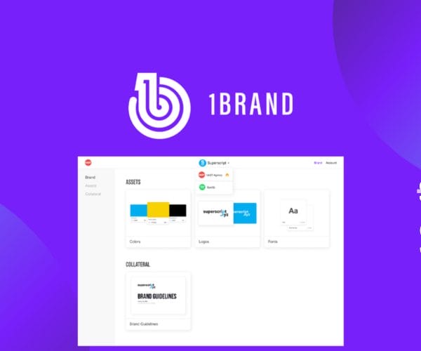 WAS AND NOW - 1Brand Lifetime Deal for $59 WAS $2079.00