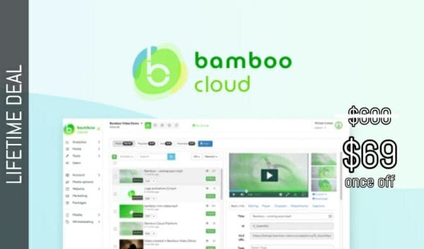 WAS AND NOW - Bamboo Cloud Lifetime Deal for $69 WAS $600.00