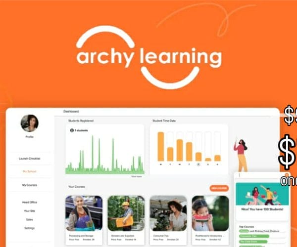 WAS AND NOW - Archy Learning Lifetime Deal for $79 WAS $948.00