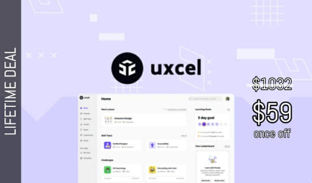 WAS AND NOW - Uxcel Lifetime Deal for $59 WAS $1032.00