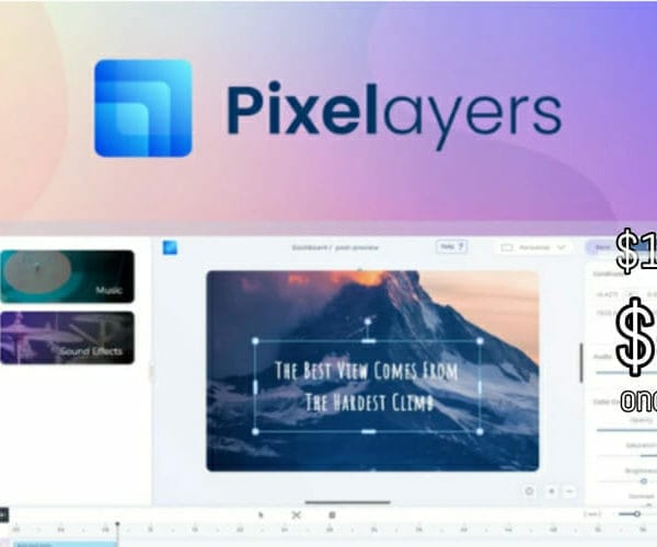 WAS AND NOW - Pixelayers Lifetime Deal for $59 WAS $1680.00