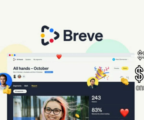WAS AND NOW - Breve Lifetime Deal for $59 WAS $948.00