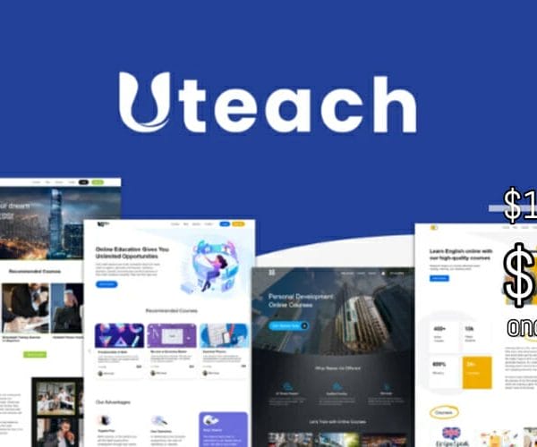 WAS AND NOW - Uteach Lifetime Deal for $89 WAS $1188.00
