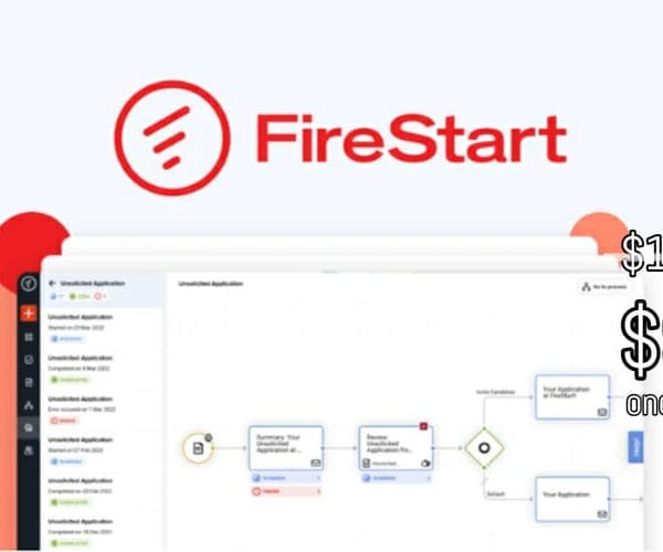 WAS AND NOW - FireStart Lifetime Deal for $99 WAS $1300.00