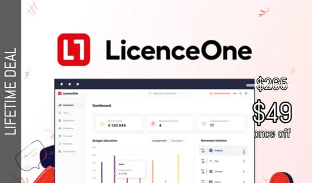 WAS AND NOW - LicenseOne Lifetime Deal for $49 WAS $265.00