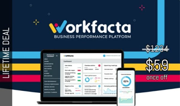 WAS AND NOW - Workfacta Lifetime Deal for $59 WAS $1234.00