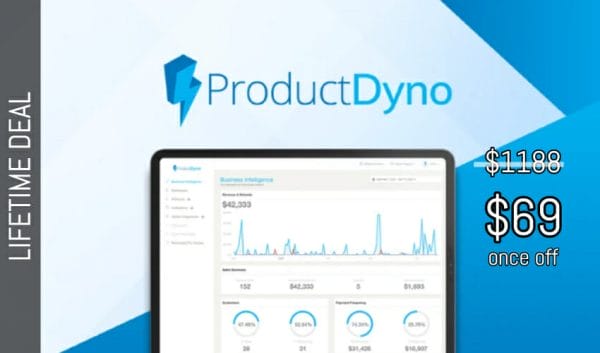 WAS AND NOW - ProductDyno Lifetime Deal for $69 WAS $1188.00