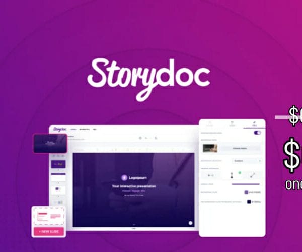WAS AND NOW - Storydoc Lifetime Deal for $69 WAS $600.00
