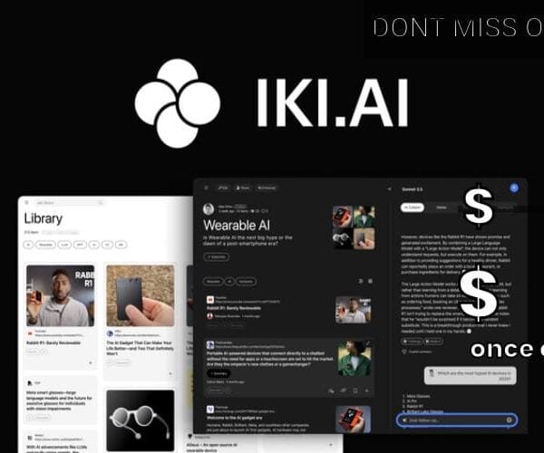 WAS AND NOW - IKI.AI Lifetime Deal for WAS $0.00