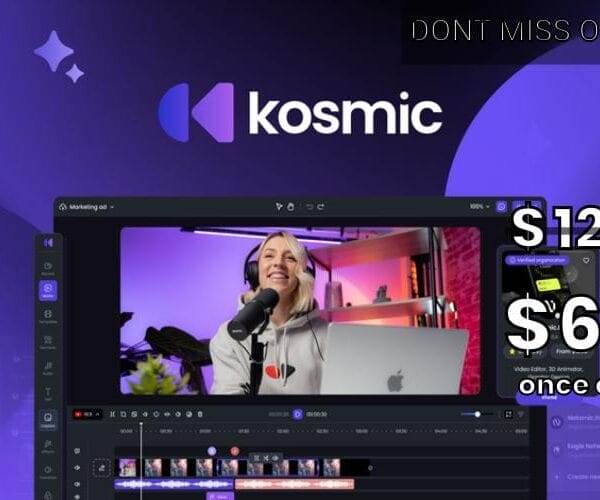 WAS AND NOW - Kosmic Ai - Plus Exclusive Lifetime Deal for $69 WAS $120.00