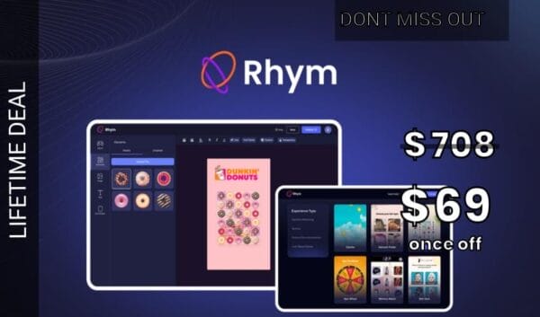 WAS AND NOW - Rhym - Plus Exclusive Lifetime Deal for $69 WAS $708.00