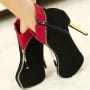 Gorgeous Assorted Colors Suede Ankle Boots