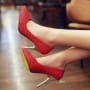 Sequin Studded Pointed-Toe Plus Size Stiletto Heels